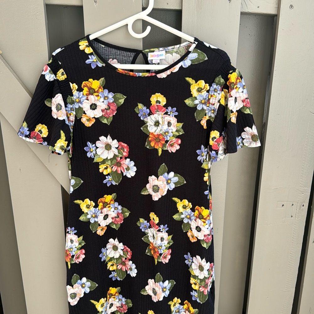 Black Floral Dress